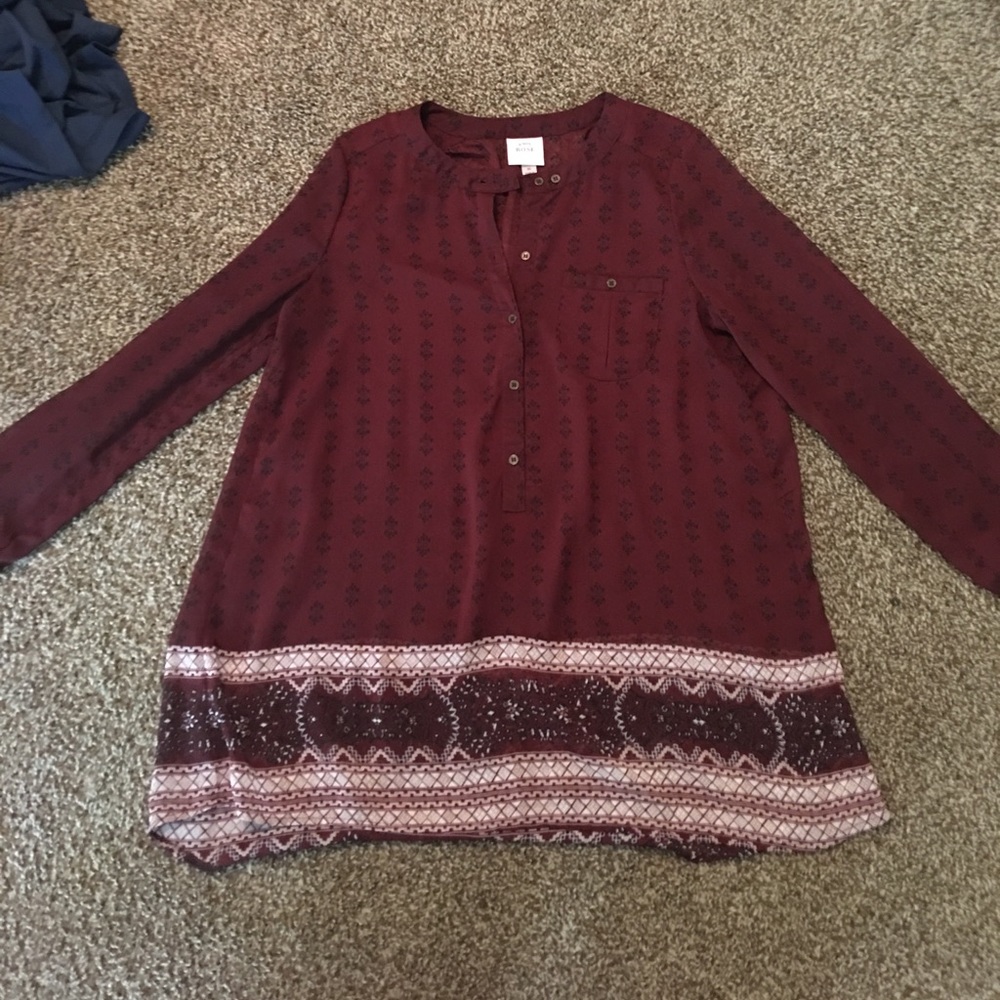 Knox rose long sleeve top, great for maternity